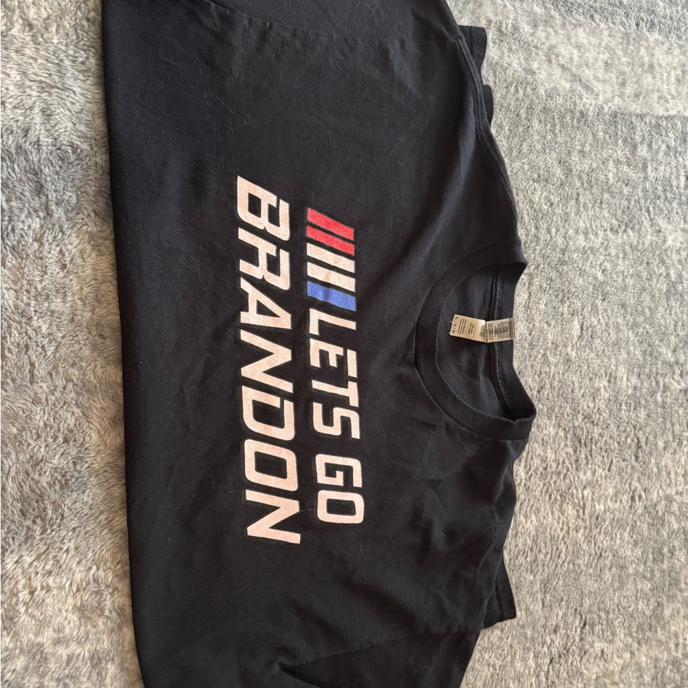 Black 'Let's Go Brandon' T-Shirt